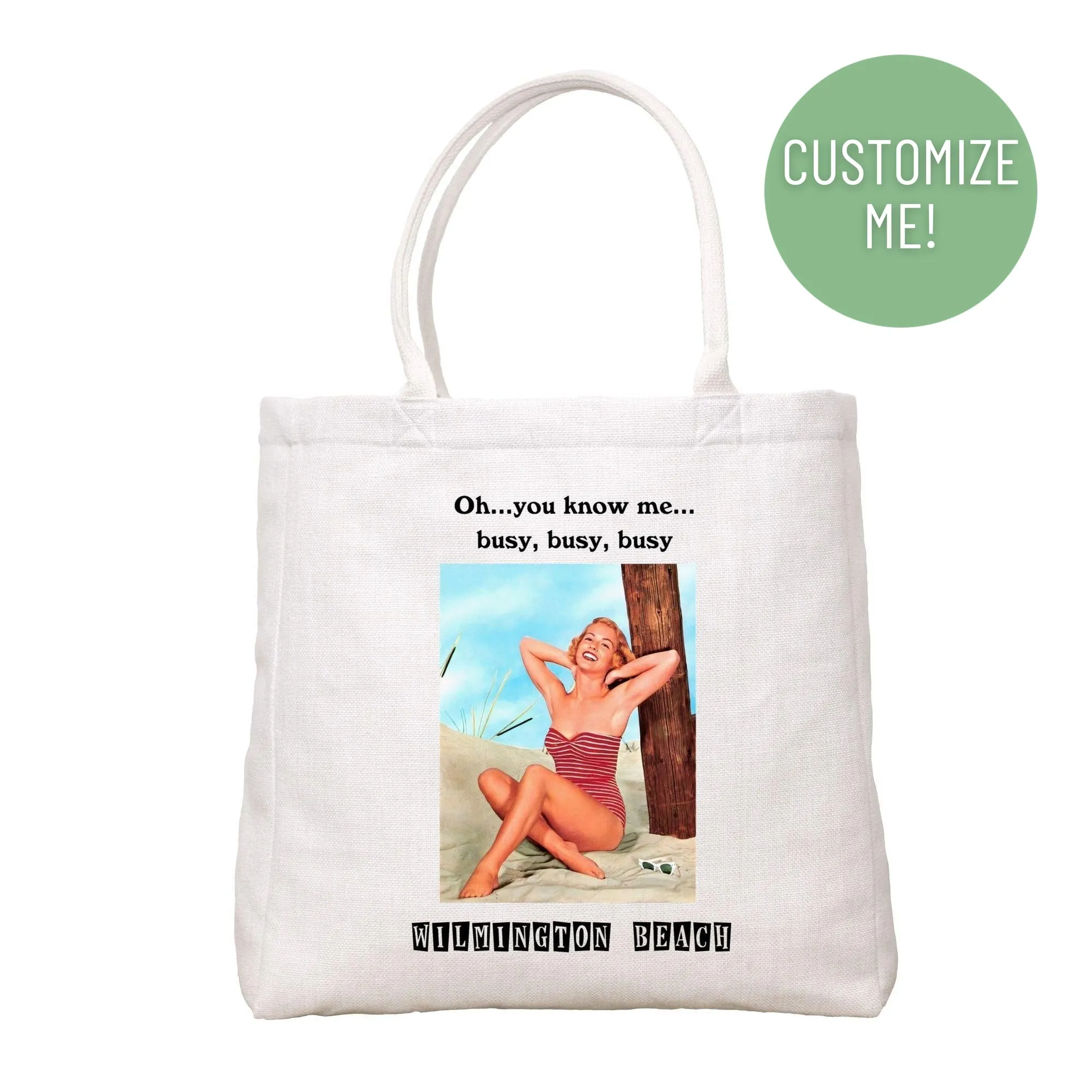 You Know Me Tote Bag