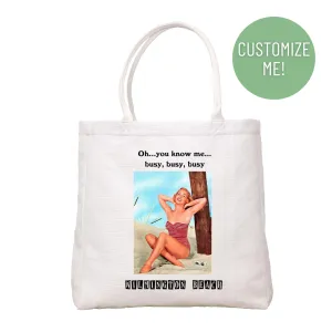 You Know Me Tote Bag